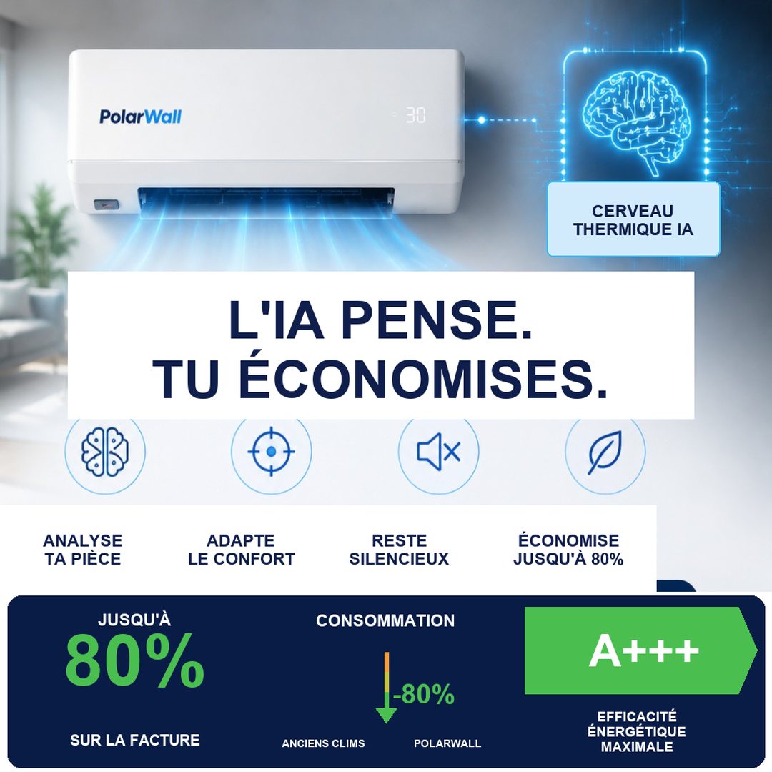 PolarWall — efficacité thermique IA Classe A+++