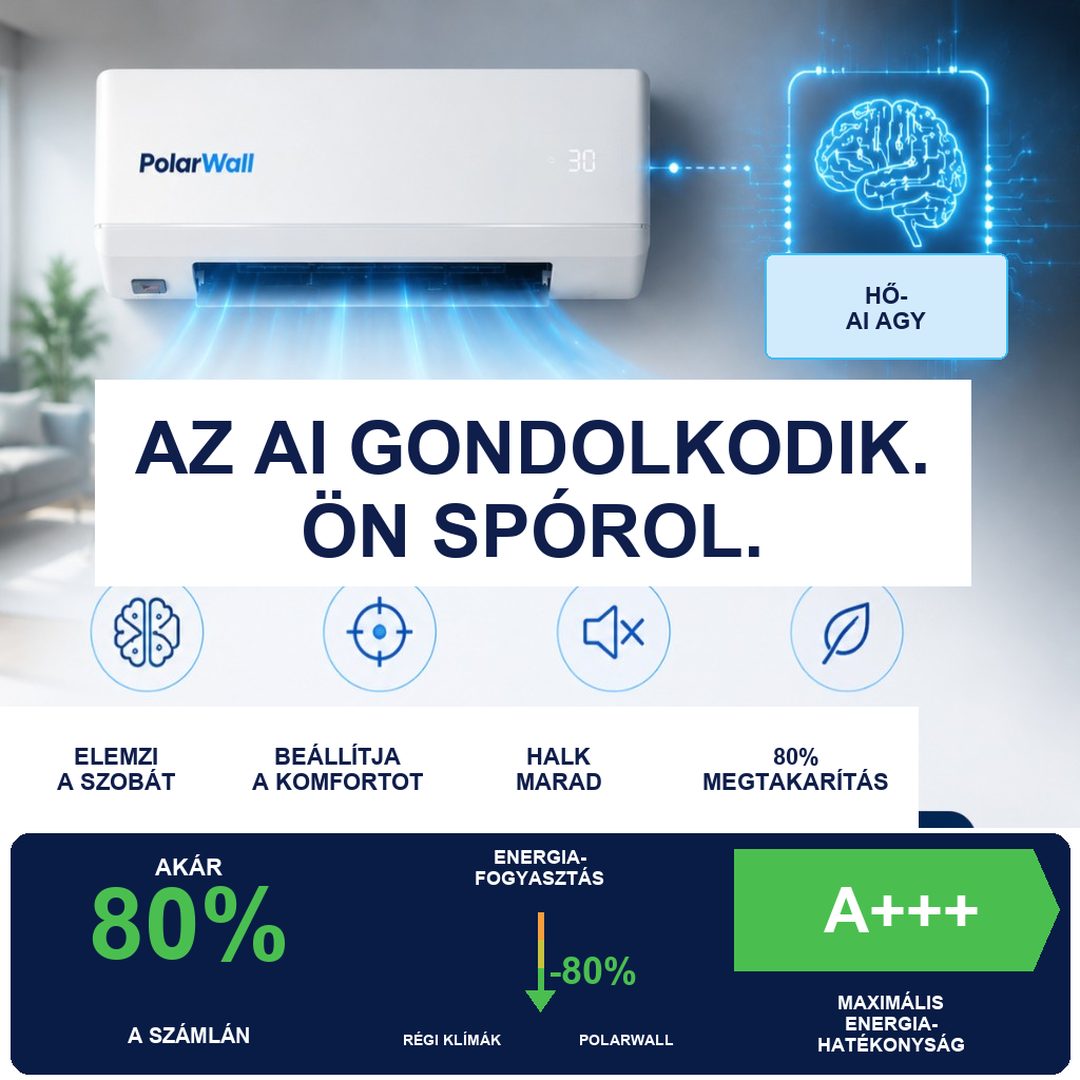 PolarWall — termikus hatásfok IA osztály A+++