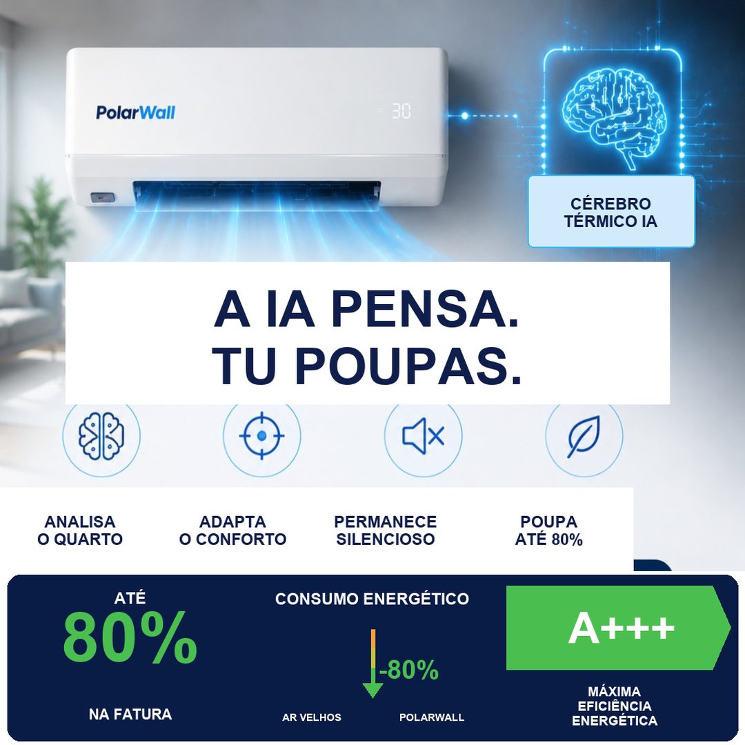 PolarWall — eficiência térmica IA Classe A+++
