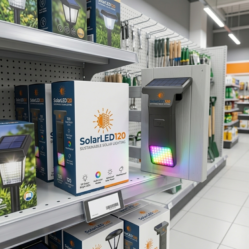 SolarLED kompletní obsah balíčku
