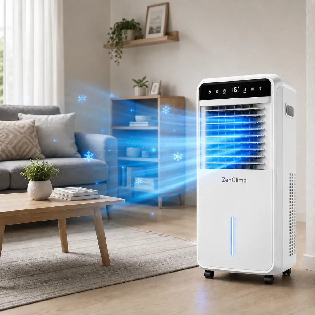 ZenClima heats and cools up to 145 m²