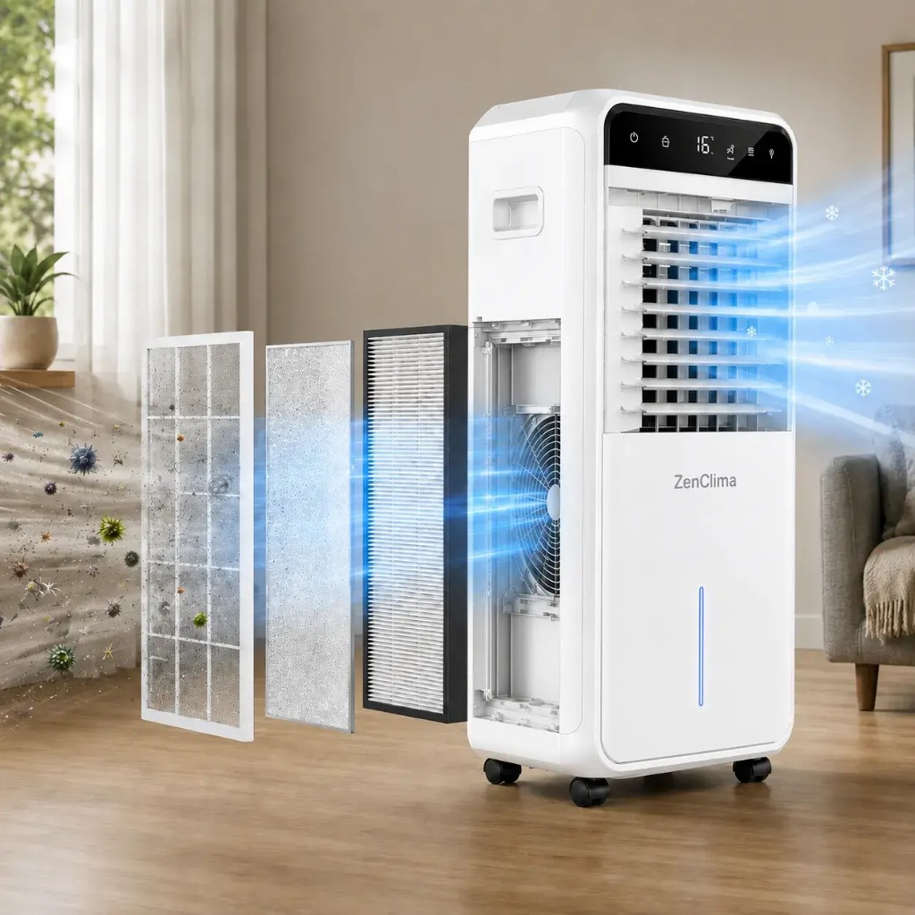 ZenClima clean air with HEPA filters