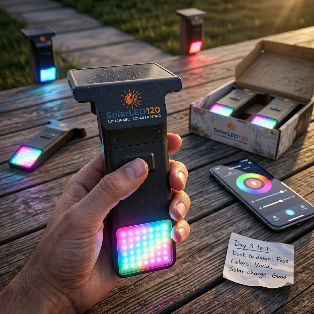 Customer Lucy M. — SolarLED review